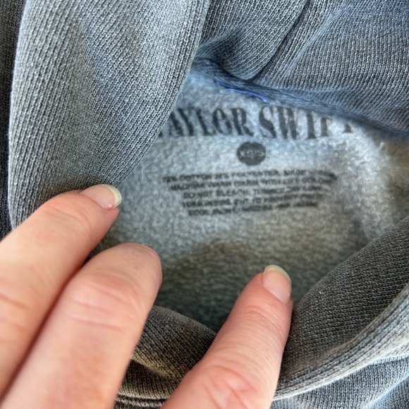 Taylor Swift There Will Be No Explanation Reputation Oversized Hoodie XS/S - Picture 4 of 6